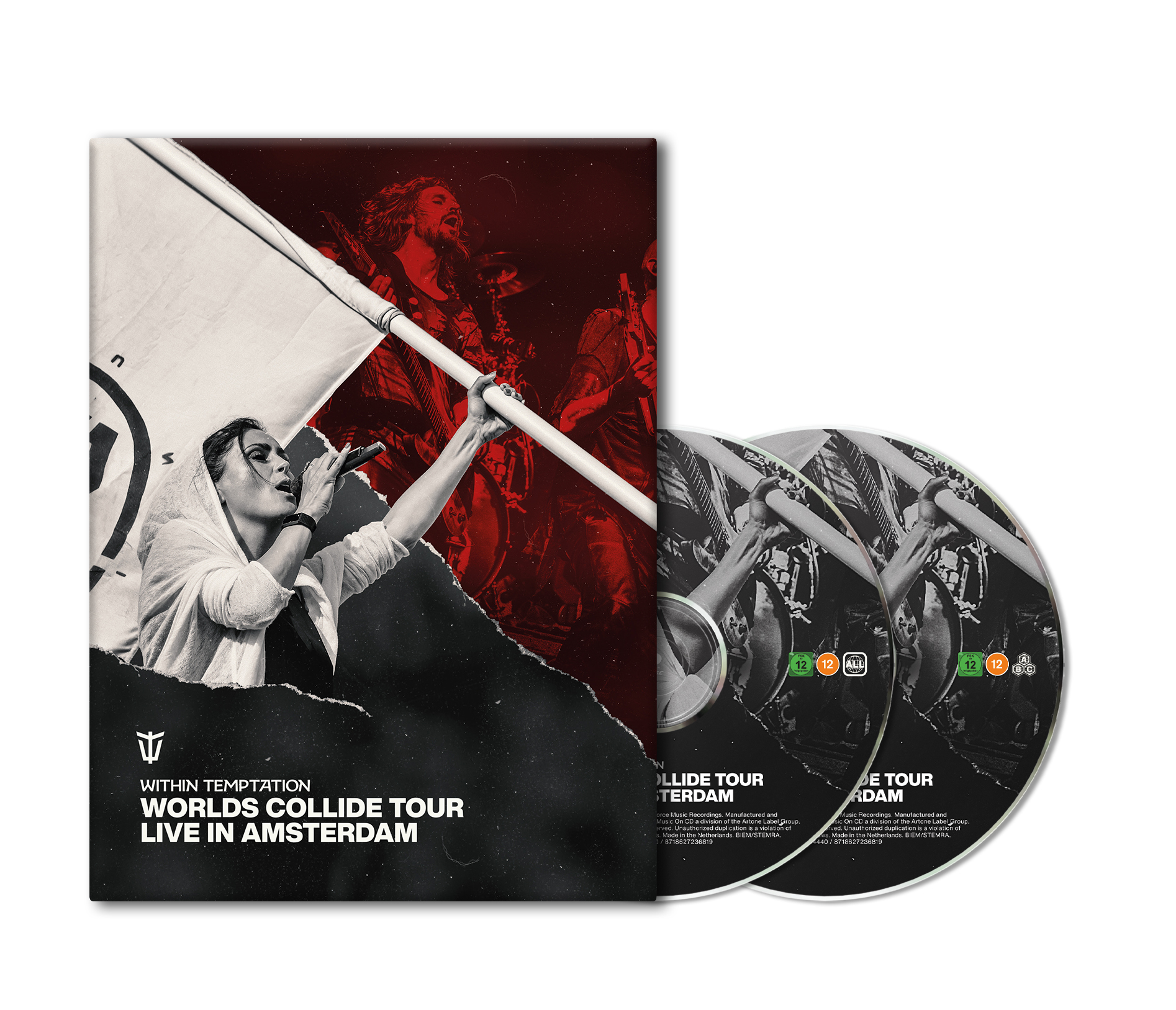 Within Temptation <strong> Worlds Collide Tour Live In Amsterdam (Blu-Ray & DVD)</strong>